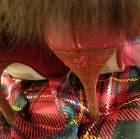 CUSTOM ORDER Fur Ankle Booties - Picture 6 of 7